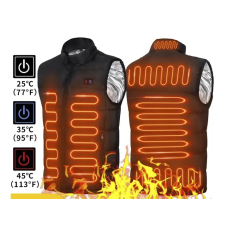 Жилетка від повербанка, Безрукавка з підігрівом 3 режими розмір 4XL
