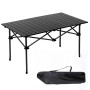 Раскладной столик с чехлом 95х57х50см / Кемпинговый столик складной / Туристический столик для пикника