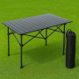 Раскладной столик с чехлом 95х57х50см / Кемпинговый столик складной / Туристический столик для пикника