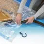 Вакуумний пакет Vacuum Bag для зберігання одягу 80x110 см Прозорі