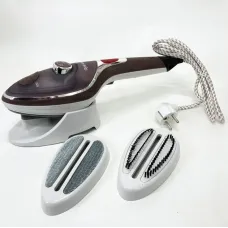 Ручний відпарювач для одягу Rainberg RB-6314 2000 Вт із двома змінними насадками, парова щітка