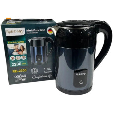 Чайник електричний Синій Rainberg RB-2300 з неіржавкої сталі 2200 Вт 1,8 л