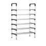 Полиця для взуття 6 секцій New shoe rack 56 х 28 х 113 см