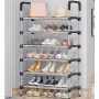 Полиця для взуття 6 секцій New shoe rack 56 х 28 х 113 см