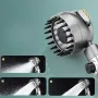 Душова лійка масажна 4в1 Shower Head 360° кнопка вимкнення води, 3 режими, масажні шипи