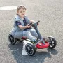 Дитячий електромобіль Go-Kart/Червоний Електрокарт з EVA колесами/Малюнок швидкість 6 км/год HL-B6