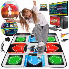Танцювальний килимок usb для ПК комп'ютера PC Dance mat Dance Pad покращений з CD