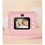 Дитячий фотоапарат-принтер JE-ET 2003, 24 Мп, миттєвий друк, рожевий