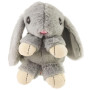 М'яка іграшка, музичний заєць GREY на акумуляторі