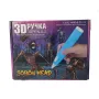 Дитяча 3D-ручка для малювання з екопластиком 3D-6-2 набір з трафаретами
