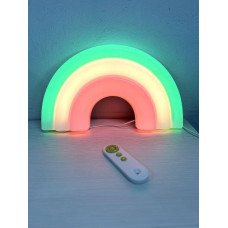 Неоновий світильник на стіну нічник декоративний NEON неонова лампа на стіну Веселка