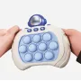 Електронна приставка консоль Quick Push Game приставка гри Pop It Антистрес струм іграшка Astronaut