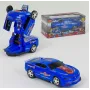 Трансформер-робот машина зі звуковим супроводом від батарейок АА SPORTS CAR JS004