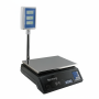 Торгові ваги Rainberg RB-304 зі стійкою й акумулятором Чорні