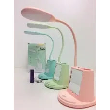 Настільна лампа з дзеркалом yw9070 і USB-виходом для заряджання телефона
