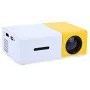 Мультимедійний портативний проєктор UKC YG-300 з динаміком White/Yellow