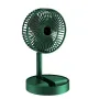 Складной аккумуляторный мини-вентилятор с USB-зарядкой XL 908 зеленый