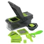 Багатофункціональна овочерізка зі змінними насадками 14в1 Vegetable Salad Cutter Терка для овочів із контейнером