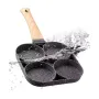 Сковорода з антипригарним гранітним покриттям, 4 відділення