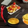 Вафельниця міні для бельгійських вафель Mini Waffle Maker