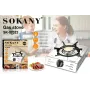 Газова плита з однією конфоркою, Портативна плита для кемпінгу Sokany SK-07023