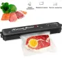 Вакуумний пакувальник для кухні чорний Вакууматор побутовий vacuum sealer Продуктовий вакуумний пакувальник для дому