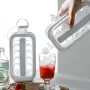 Силіконова форма для льоду з кришкою на 17 кульок Cool Home ICE Tray лоток для заморожування води
