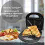 Мультимейкер 6 в 1 750 Вт Sokany SK-908 зі змінними формами для вафель, горішків, печива та страв на грилі
