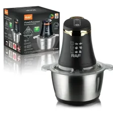 Блендер комбайн на 1500 Вт RAF R.7034 Измельчитель чоппер на 2 л с металлической колбой
