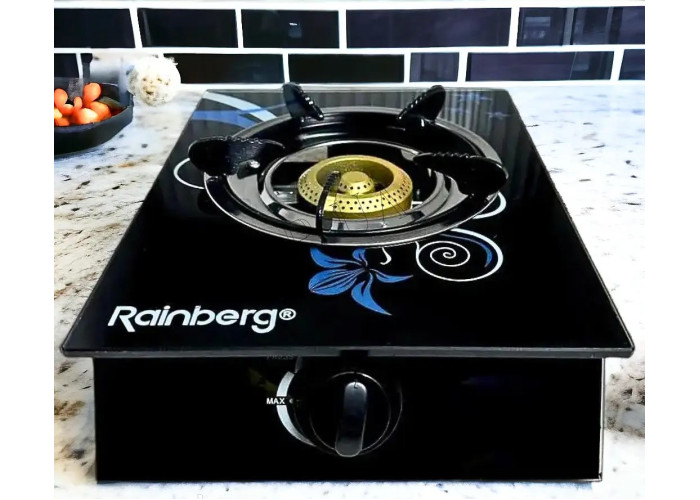 Газова плита таганок Rainberg RB-2230 на 1 конфорку в стилі High-tech
