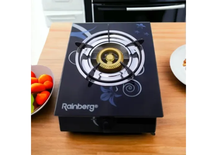 Газова плита таганок Rainberg RB-2230 на 1 конфорку в стилі High-tech