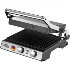 Контактный Гриль Вафельница 2в1 Zepline ZP-809 Многофункциональный пресс-гриль со сменными пластинами 3500W