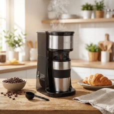 Кавоварка електрична Sokany SK-04028 для меленої кави, 420 мл