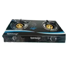 Плита Rainberg RB-2231 газова плита настільна плита на 2 конфорки туристична плита портативна плита газ