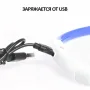 Світлодіодний вологостійкий нашийник для собак USB Размер М - 40 см