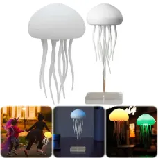 Нічник LED-лампа Медуза з USB NTL-5B з рухами та кольоропередаванням RGB Білий