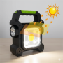 Світлодіодний ліхтар JY-258B з трьома режимами світіння і сонячною панеллю