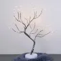 Лед Светильник Ночник Дерево Бонсай Серебристого Цвета с Теплым Светом USB + 3AA