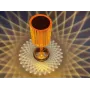 Декоративный LED светильник Crystal light, с пультом ДУ / Настольная аккумуляторная лампа