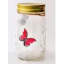 Декоративний нічник Метелик у банці Butterfly Інтерактивний пурхає метелик у банці з підсвіткою