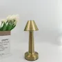 Настольная лампа металлическая с аккумулятором Table Lamp Настольная сенсорная LED лампа