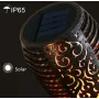 Водонепроникний ліхтар 80 см з ефектом полум'я Solar flame led light sensor activated