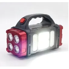 Портативний ліхтарик TORCH HB-1678 з power bank і сонячною панеллю