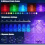 Настольная аккумуляторная лампа с пультом 22см ночник Роза с пультом RGB Crystal Rose.