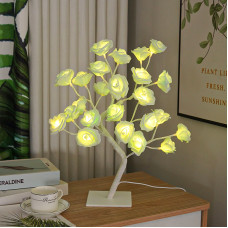 Светодиодная настольная лампа в виде цветка розы (NNG-04) (24 LED (теплый свет) 220V)