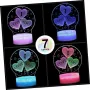 3D Нічник у формі серця з написом I Love You Приліжкова лампа LED 7 кольорів світіння