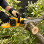 Акумуляторна ланцюгова пила Electric Saw DT-1291 16" з 2 акумуляторами жовта