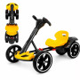 Дитячий електромобіль GO KART F1 жовтий з пультом і Bluetooth 390 Вт