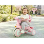 Дитячий триколісний велосипед Baby Carriage 588 рожевий з батьківською ручкою