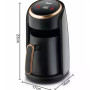 Кавоварка електрична Domotec R-116 для меленої кави 600W